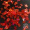 Polyester Glitter - Red Bows Glitter Shape by Glitter Heart Co.™